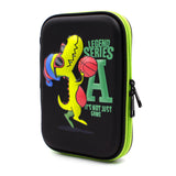 HARDTOP PENCIL CASE - BASKETBALL DINOSAUR EMBOSSED