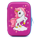 HARDTOP PENCIL CASE - CLOUD UNICORN EMBOSSED