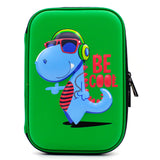 HARDTOP PENCIL CASE - BE COOL DINOSAUR EMBOSSED