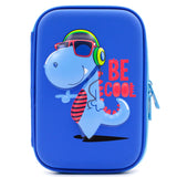 HARDTOP PENCIL CASE - BE COOL DINOSAUR EMBOSSED