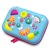 HARDTOP PENCIL CASE - FRUITS FAMILY EMBOSSED