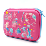 HARDTOP PENCIL CASE - SEAWORLD MERMAID EMBOSSED