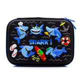 HARDTOP PENCIL CASE - BABY SHARK EMBOSSED