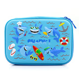 HARDTOP PENCIL CASE - BABY SHARK EMBOSSED