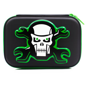 HARDTOP PENCIL CASE - COOL SKULL EMBOSSED