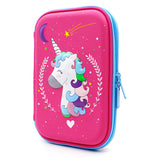 HARDTOP PENCIL CASE - MOON UNICORN EMBOSSED