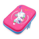 HARDTOP PENCIL CASE - MOON UNICORN EMBOSSED